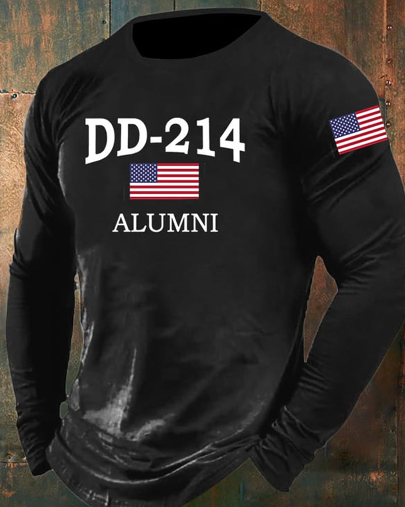 Men's DD-214 Alumni Print Top