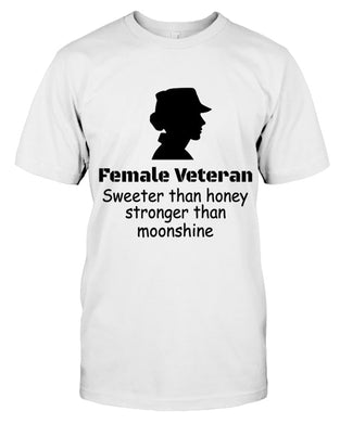 Female Veteran T shirt