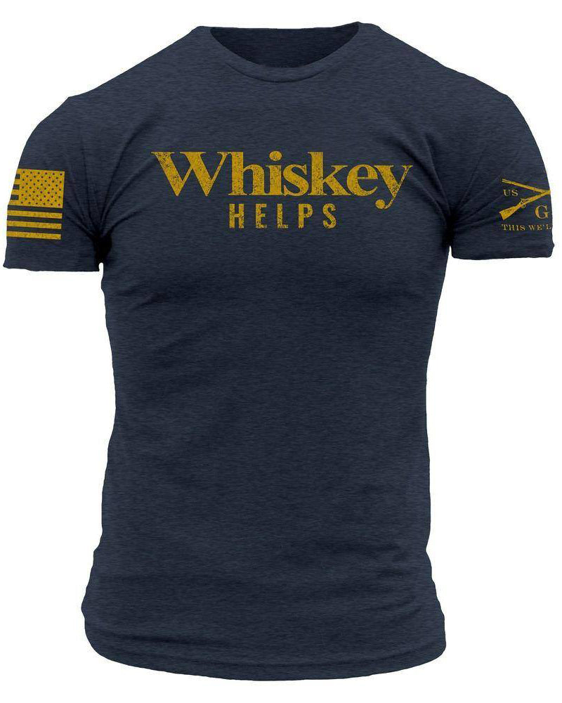 Men's Whiskey Helps T-Shirt