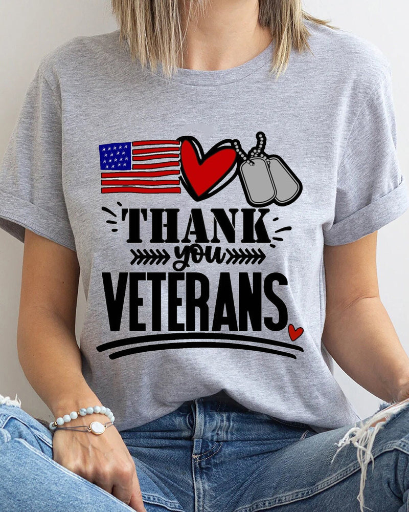 Women's Thank you veterans day T-Shirt