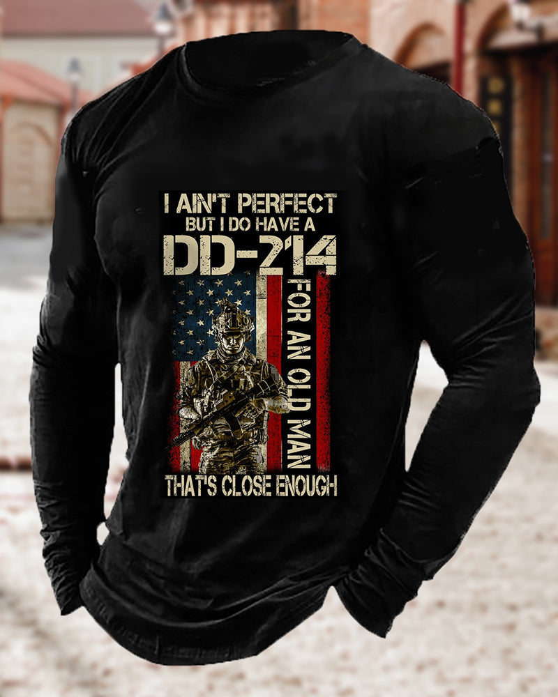 Men's DD214  Printed Casual Top